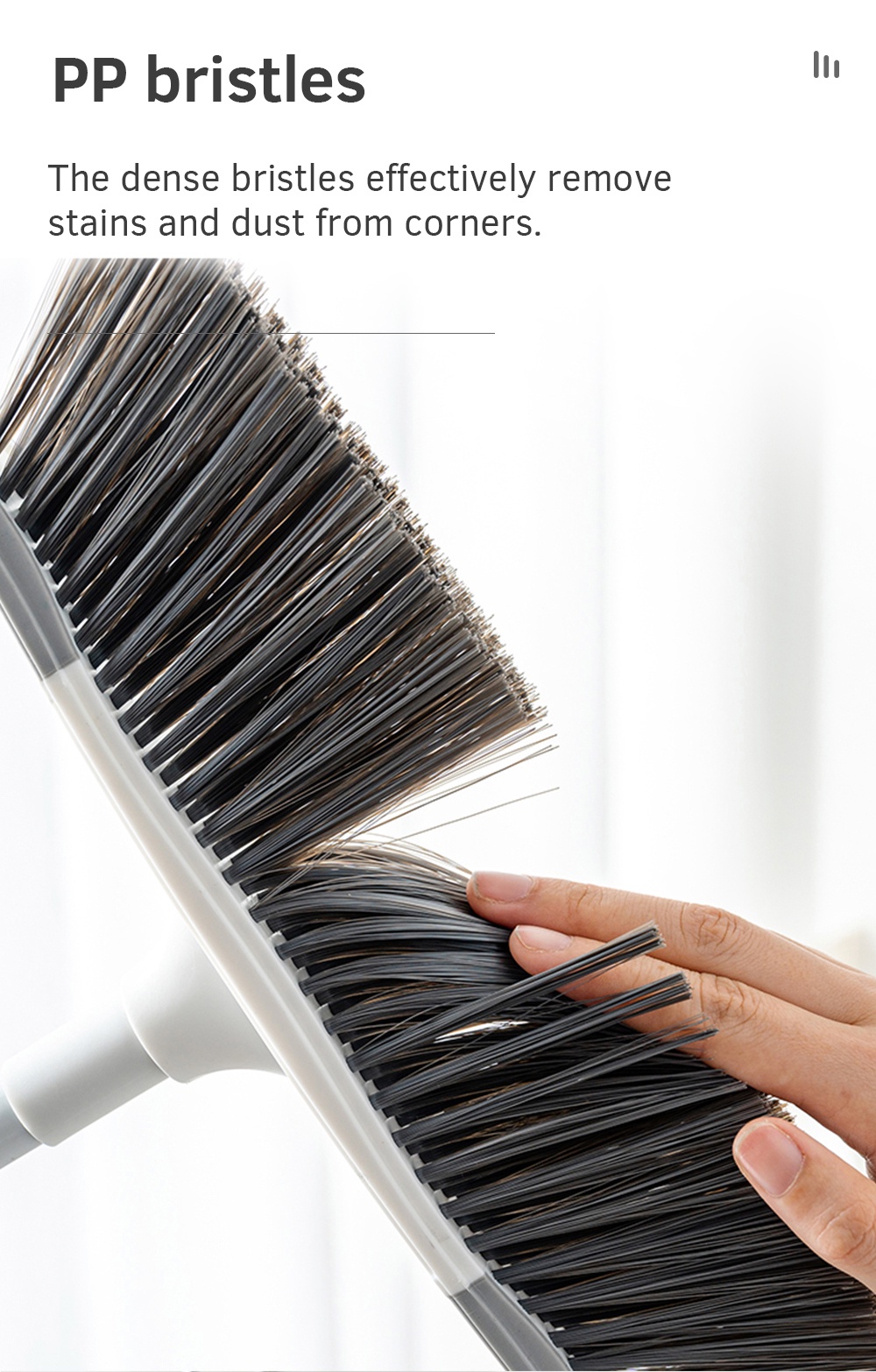 Multifunctional Dual-use Broom 2-in-1 Bathroom Sweeper-5